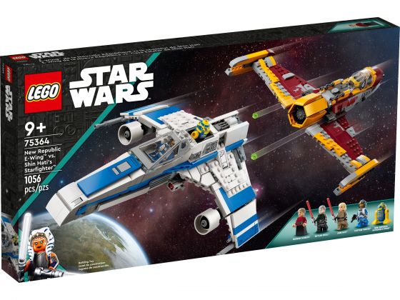 LEGO Star Wars 75364 New Republic E-wing vs. Shin Hati's Starfighter