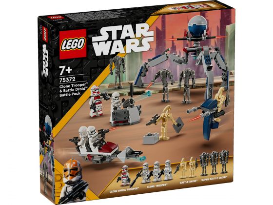 LEGO Star Wars 75372 Clone Trooper & Battle Droid Battle Pack 