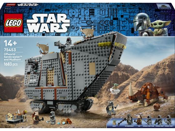 LEGO Star Wars 75453 Offworld Sandcrawler en Mudhorn 