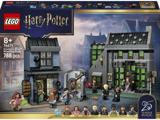LEGO Harry Potter 76471 Verdonkeremaansteeg tovenaarswinkels 