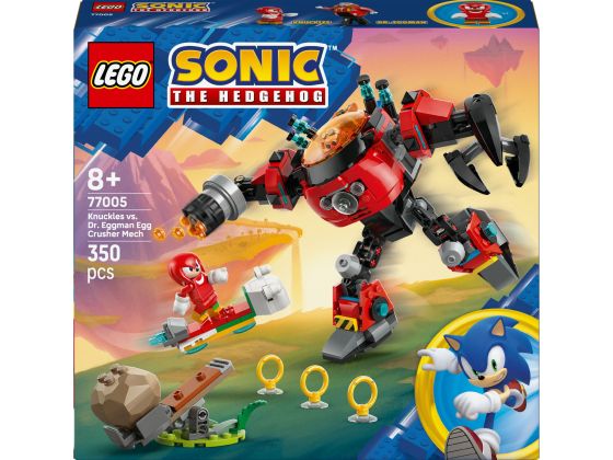 LEGO Sonic 77005 Knuckles vs. Dr. Eggman Egg Crusher mecha 