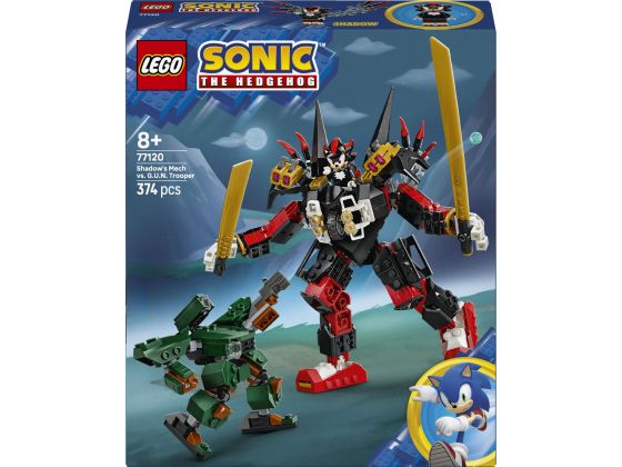LEGO Sonic 77120 Shadows mecha vs. G.U.N. Trooper 