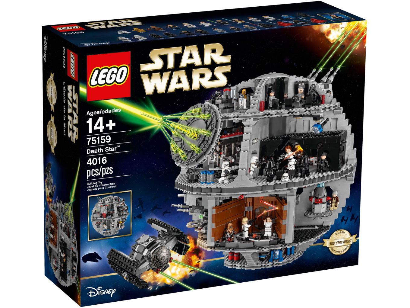 Besmettelijke ziekte Verenigde Staten van Amerika angst LEGO Star Wars 75159 Death Star
