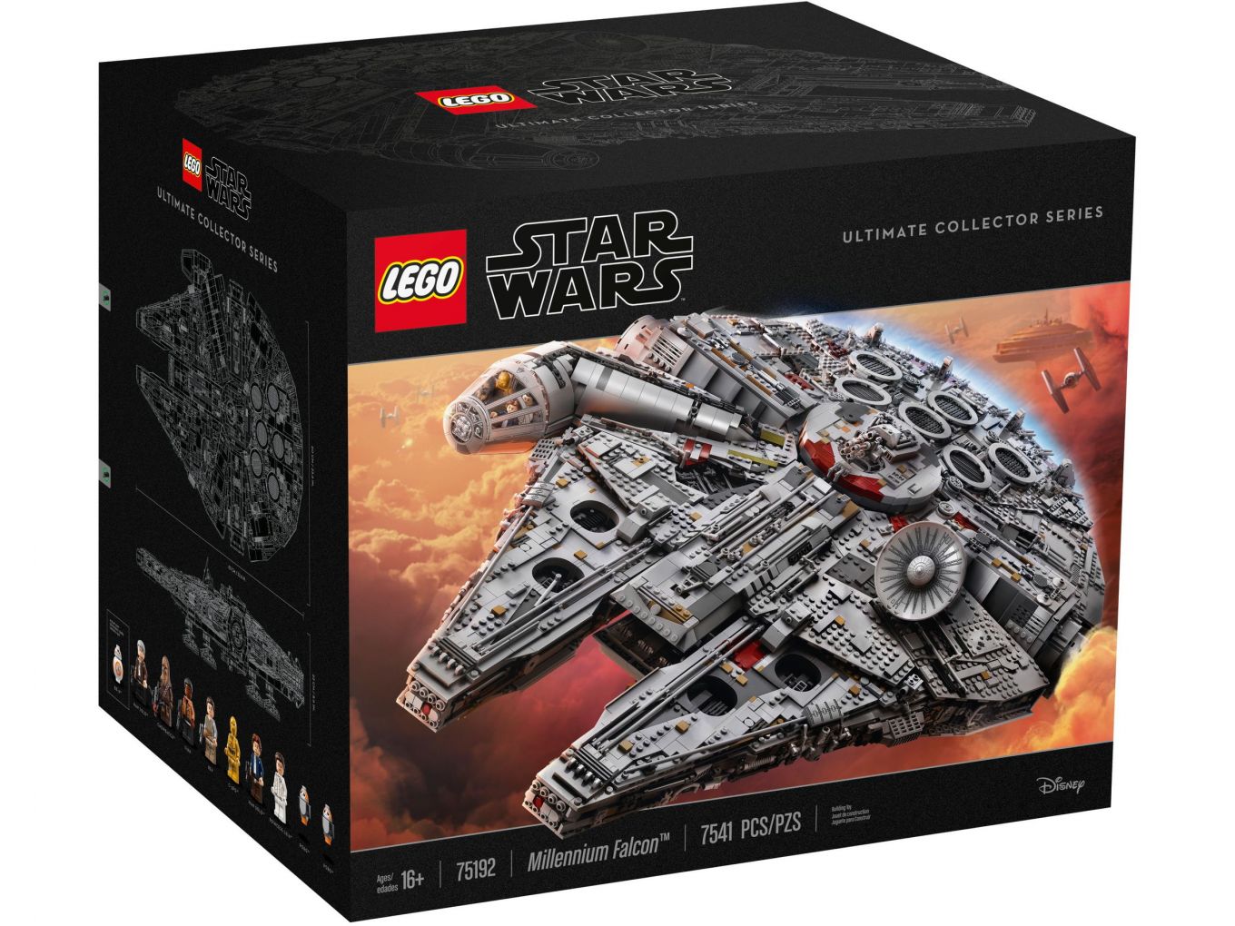Vluchtig verrader Bediening mogelijk LEGO Star Wars 75192 Millennium Falcon