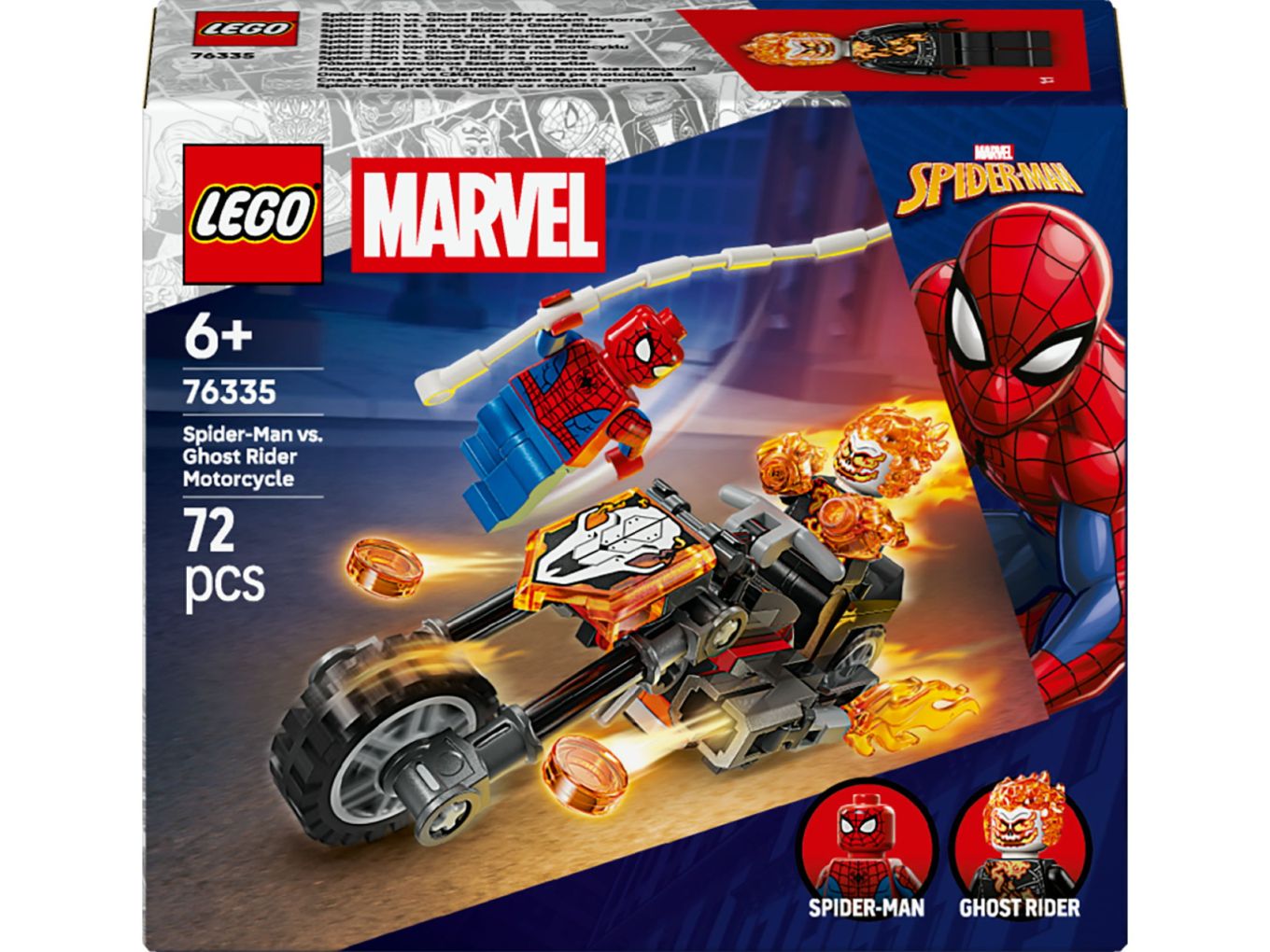 LEGO Marvel 76335 Spider-Man vs. Ghost Rider motor