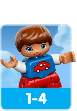 Leeftijdsgroep van 1 tot 4 jaar