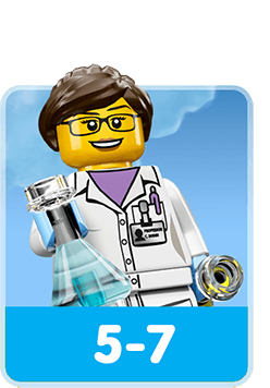 Leeftijdsgroep van 5 tot 7 jaar