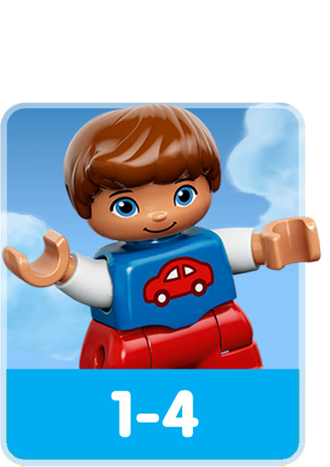 LEGO voor de leeftijdscategorie 1 tot 4 jaar